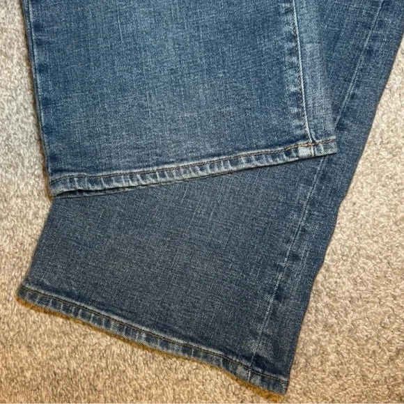 NWT Gap Men's Blue Relaxed 32x30 Measures 32x28.5 Wide Leg Medium Wash - Picture 8 of 11